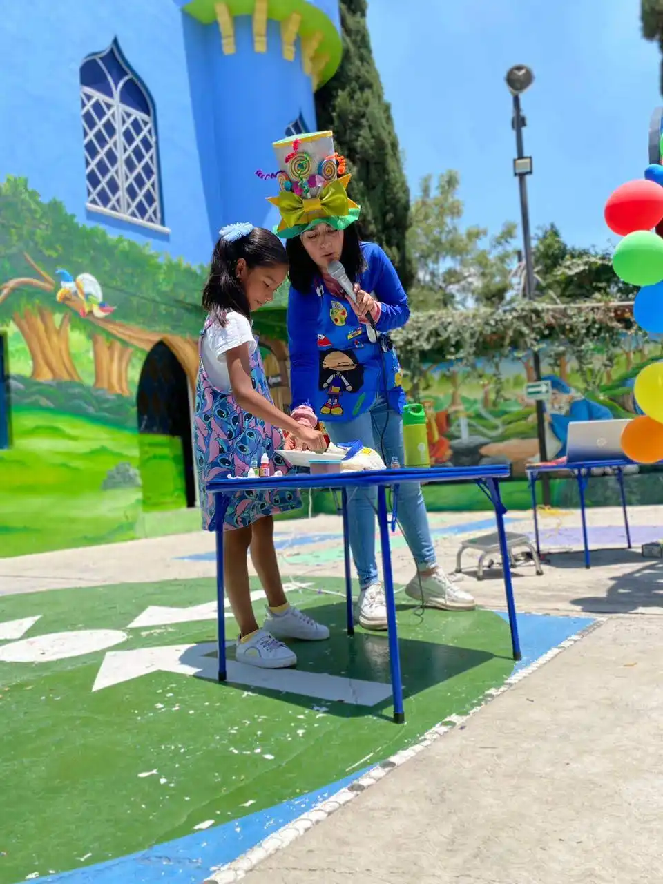 Celebración de actividades infantiles en el Colegio Finlandés Tepotzotlán